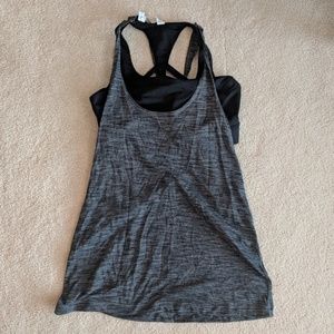 Lululemon Tank with Bra, Size 8